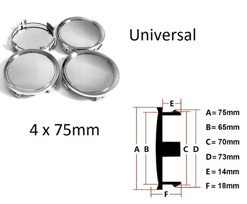 75mm satz silber - x,